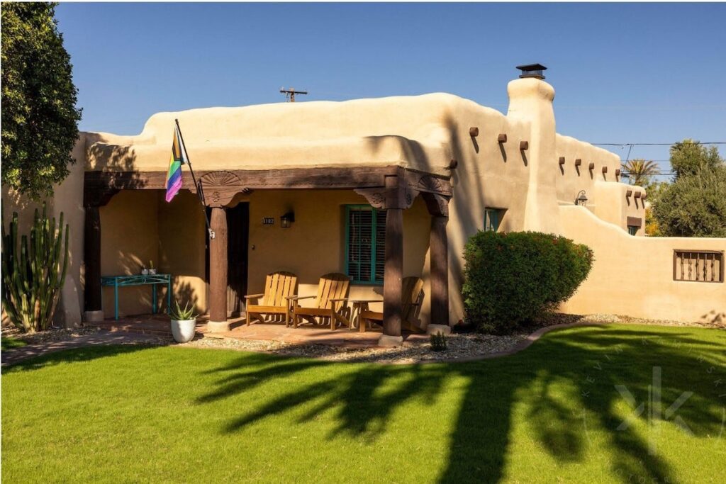 Pueblo-style home