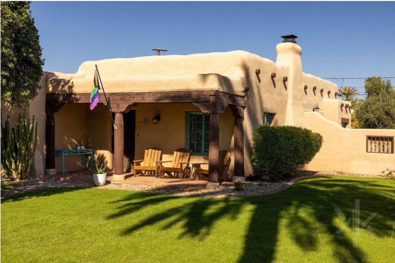 Pueblo-style home