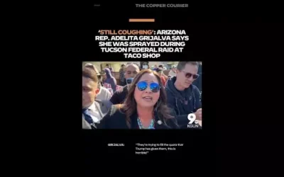 WATCH: Rep. Adelita Grijalva says she was sprayed during ICE raid in Tucson