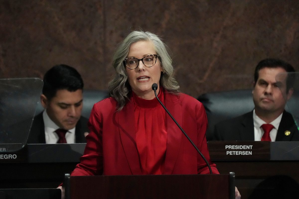 Katie Hobbs speaking