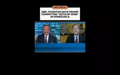 WATCH: Rep. Greg Stanton speaks on Trump’s capture of Maduro