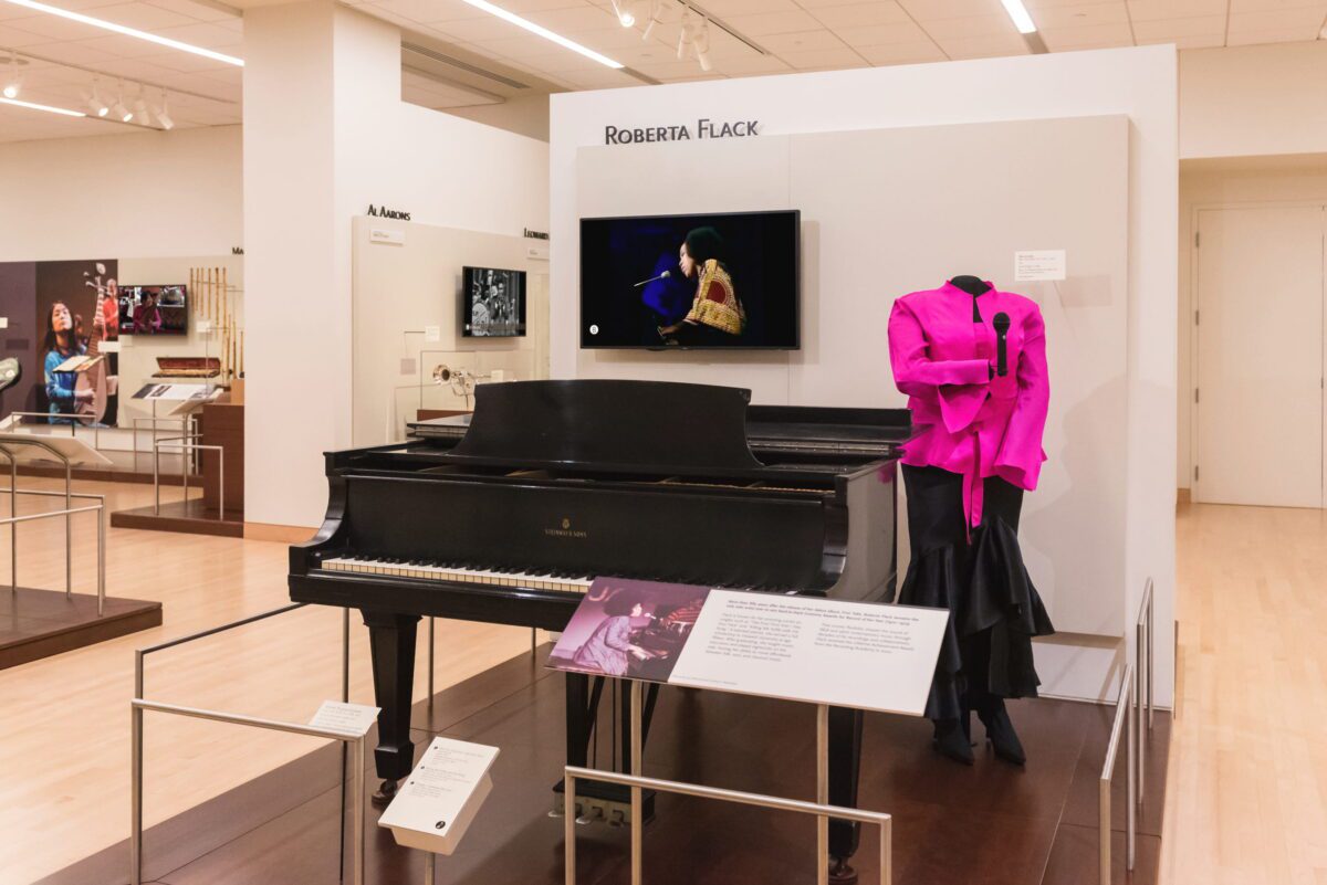 MIM houses a piano that belonged to Roberta Flack.