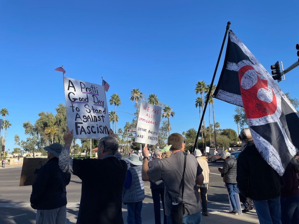 surprise ice protest x