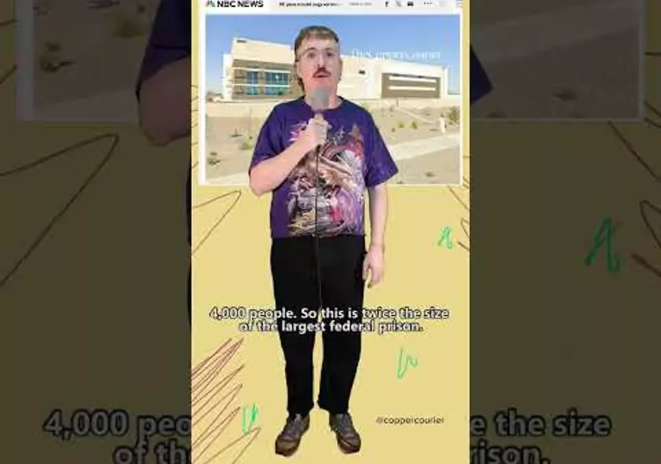 WATCH: The Department of Homeland Security is building a warehouse that will hold 8,000 people