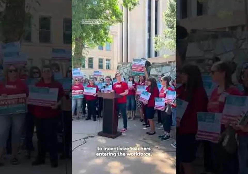 WATCH: Arizona teacher says low pay is driving educators out of the profession