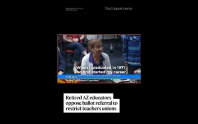 WATCH: Retired AZ educators oppose ballot referral to restrict teachers unions