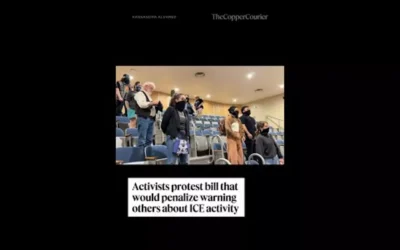 WATCH: Activists protest bill penalizing warnings about ICE activity