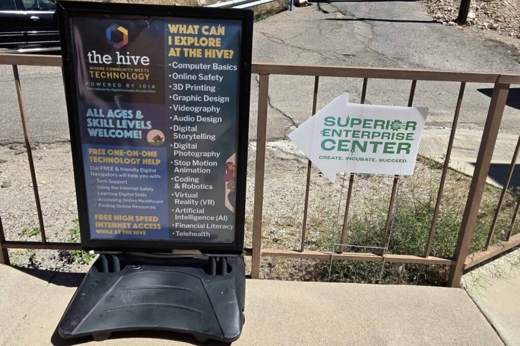 The Hive, powered by I.D.I.A., provides free computers, internet, tech support, and more at locations across Arizona, helping bridge the state’s digital divide.