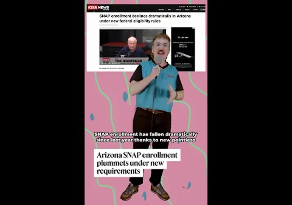 WATCH: Arizona SNAP enrollment plummets under new requirements