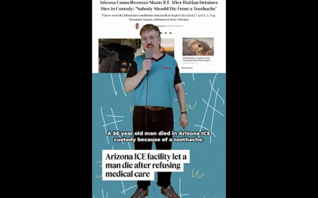 WATCH: Arizona ICE facility let a man die after refusing medical care