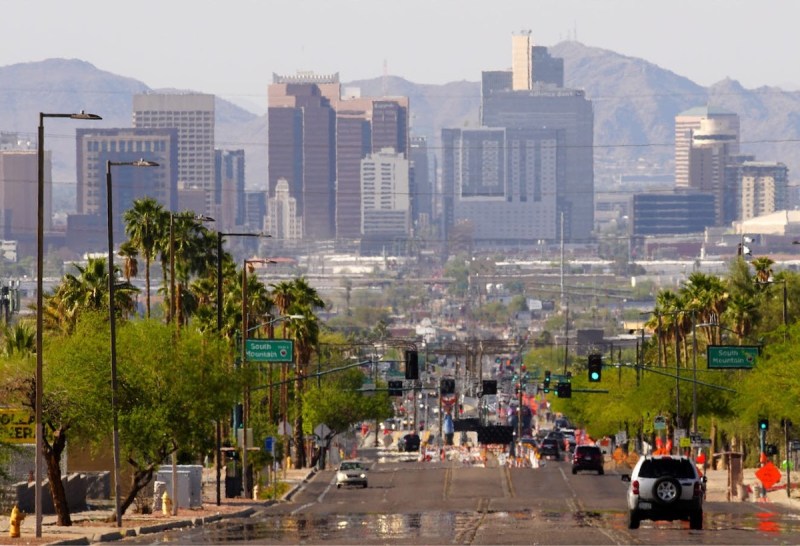 Phoenix skyline