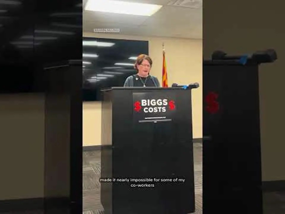 Grocery store worker calls out Biggs for rising food prices, SNAP cuts