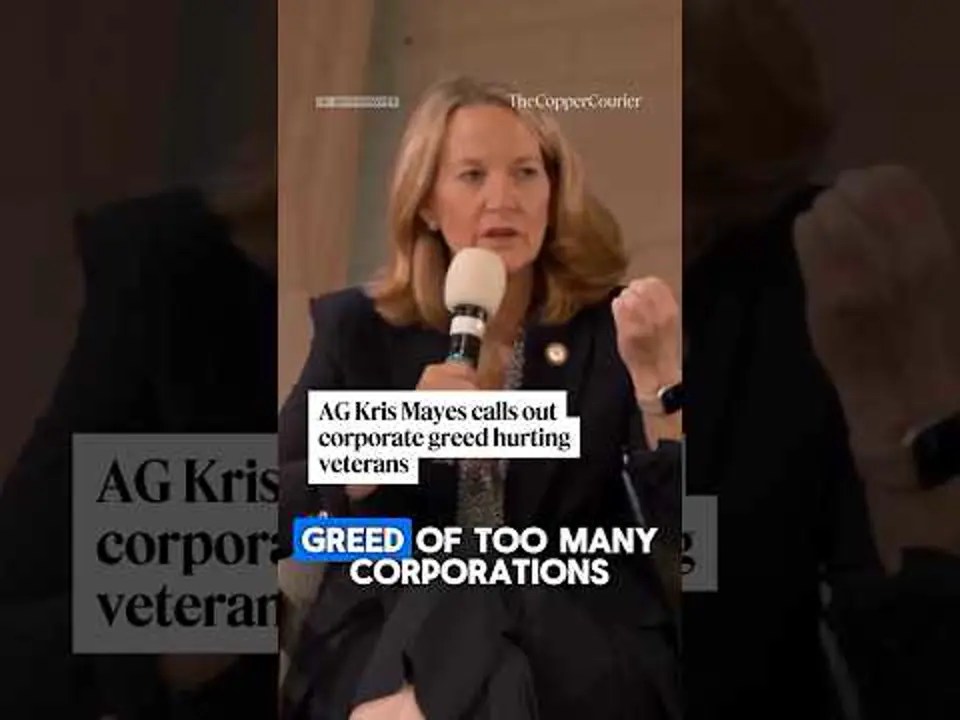 AG Kris Mayes calls out corporate greed hurting veterans